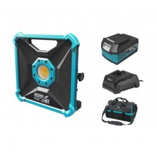 Dedra Set Lampa cu Led SAS+ALL cu acumulator Li-Ion 18V 4.0Ah incarcator 60W si geanta Dedra Set Lampa cu Led SAS+ALL cu acumulator Li-Ion 18V 4.0Ah incarcator 60W si geanta